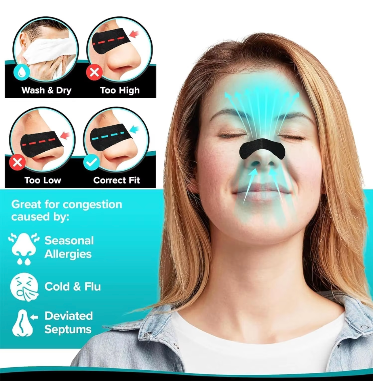 AirFlow™ Nasal Strips